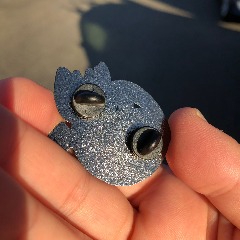 Devil Cat Enamel Pin