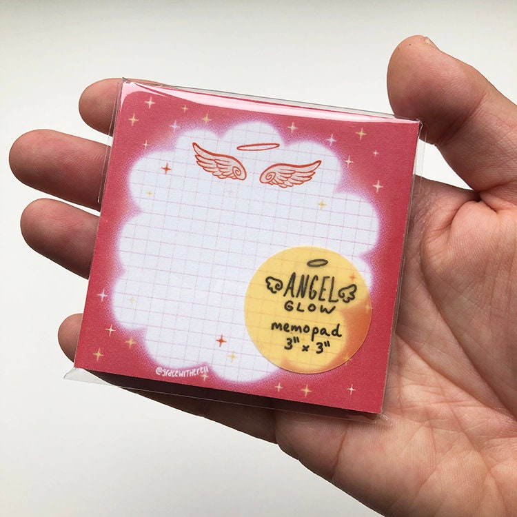 Angel Glow Sticky Notes