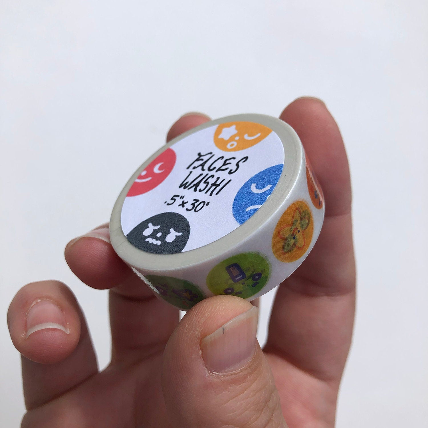 Faces Washi Tape