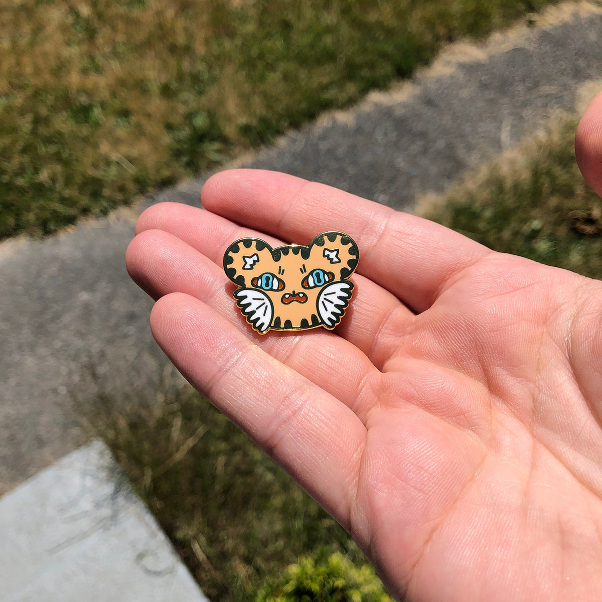 Tiger Enamel Pin