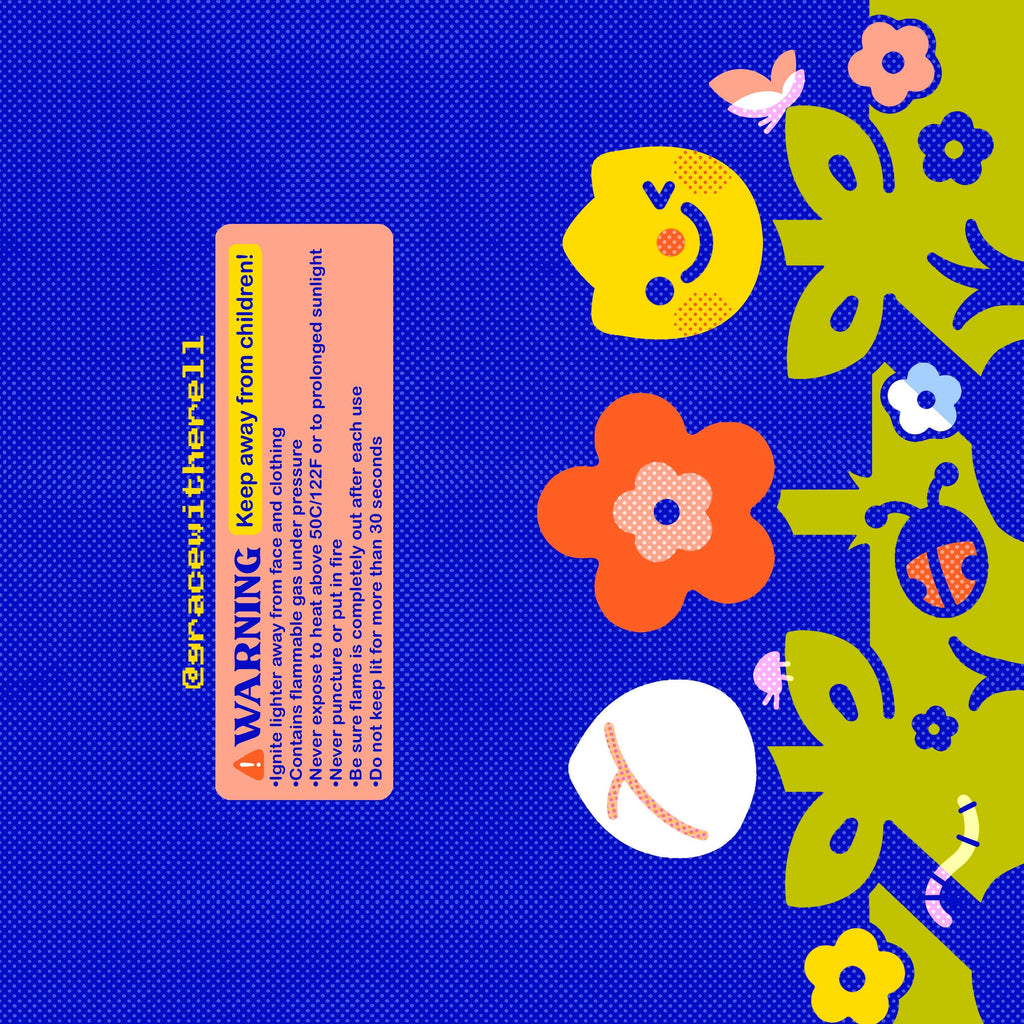 Flower Power Lighter