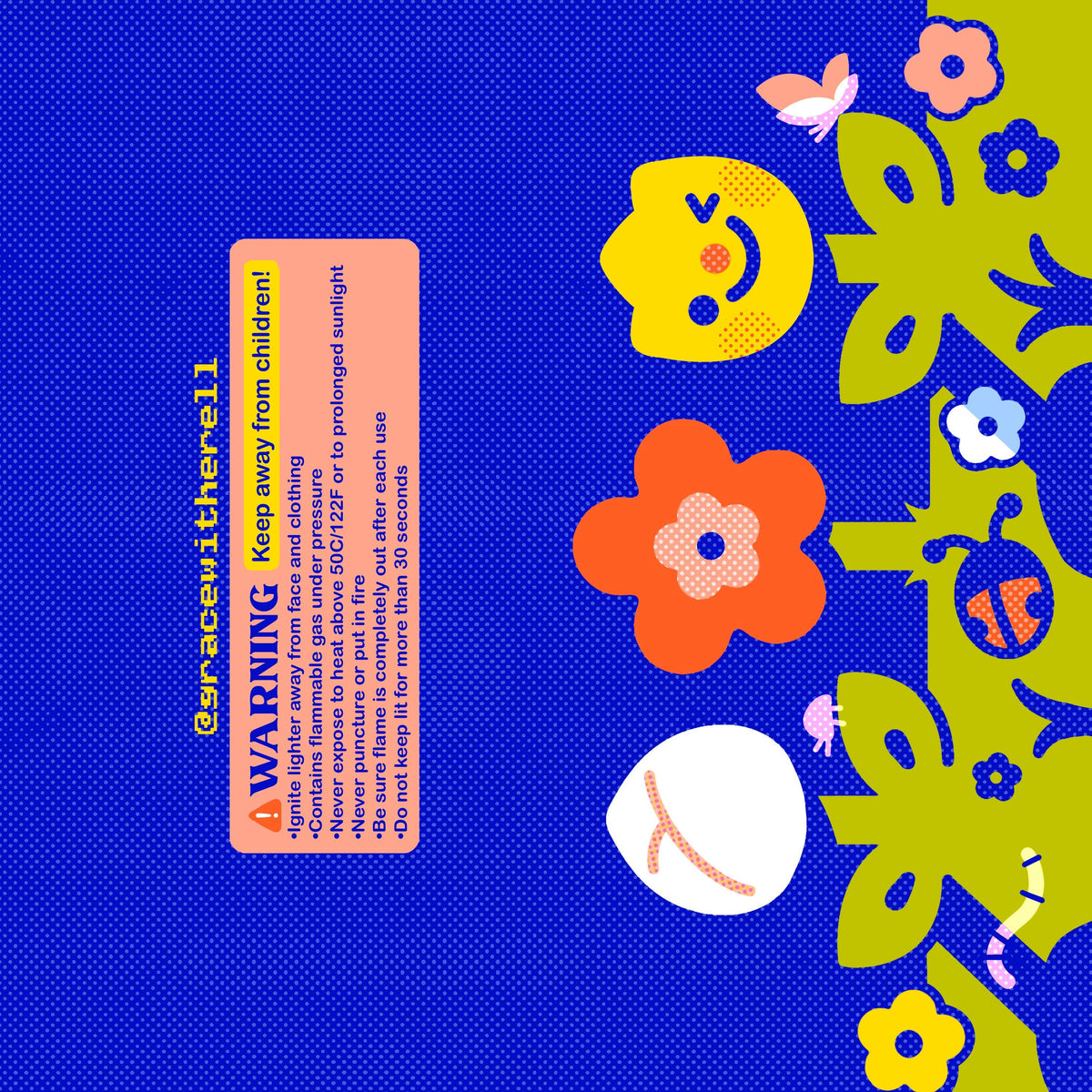 Flower Power Lighter
