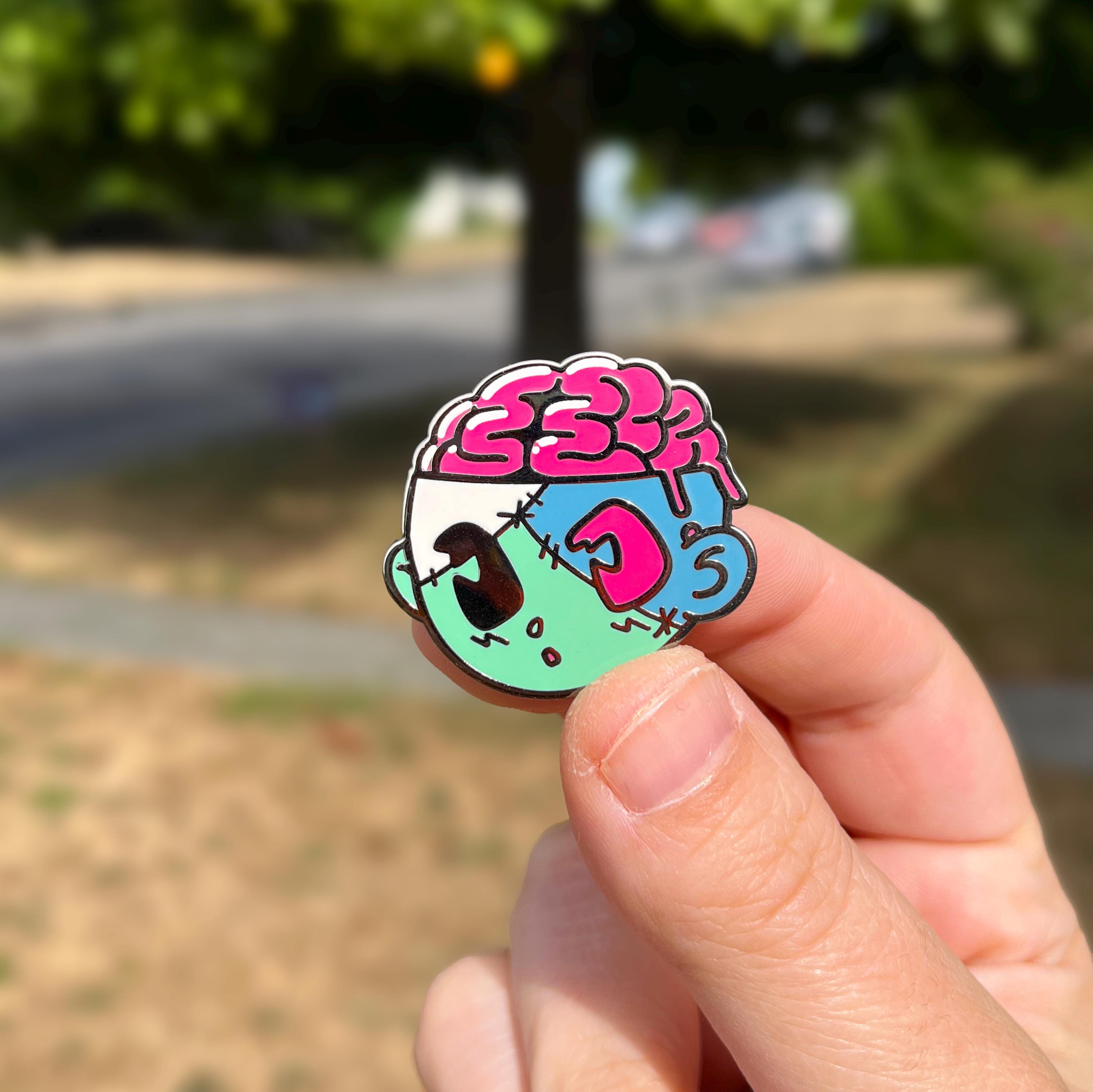 Stiches Enamel Pin