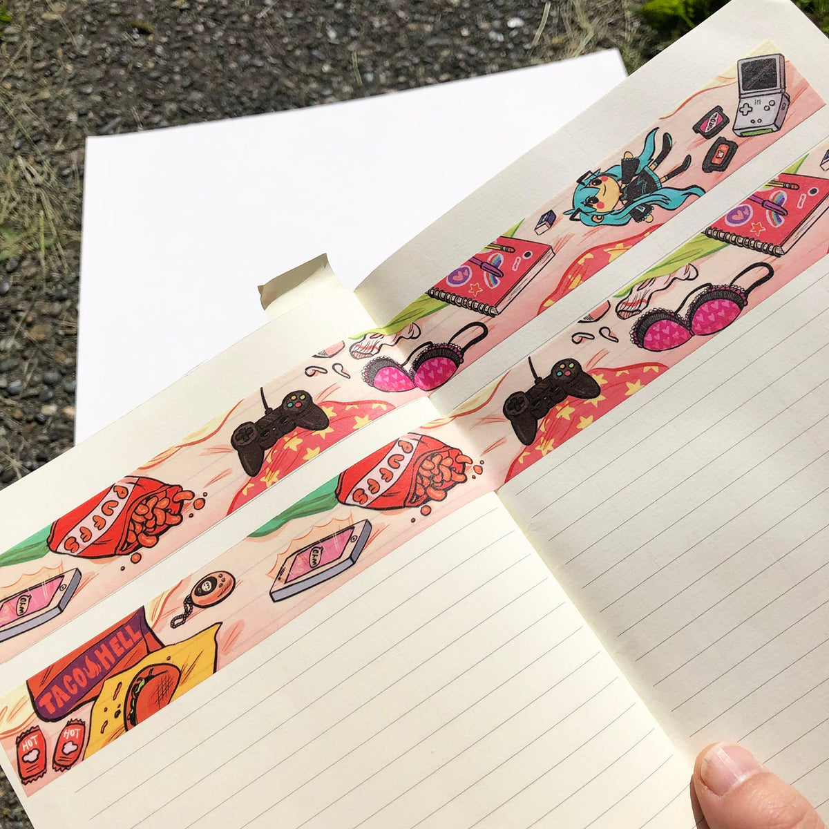 Gam3r Girl Washi Tape