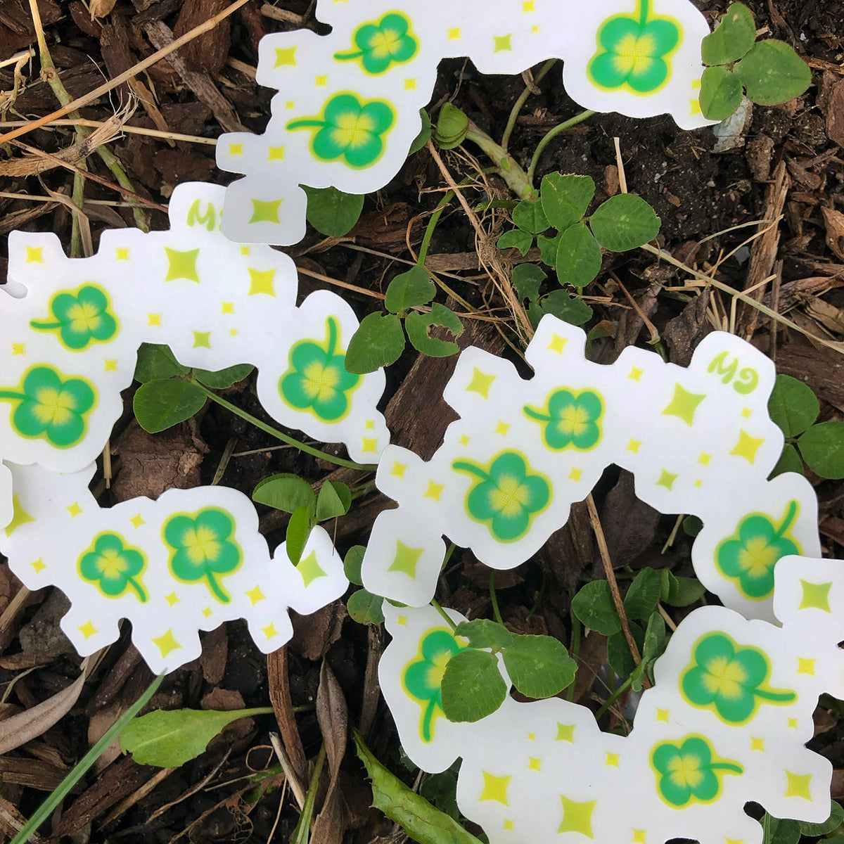Clear Clover Decora Sticker