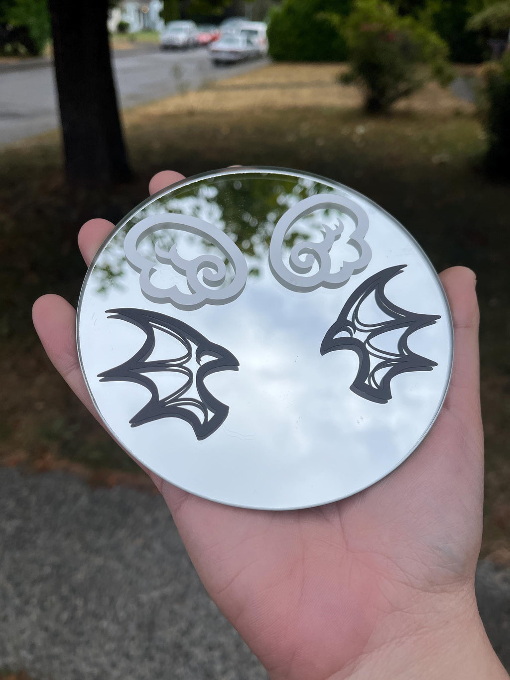 Angel and Devil Wing Mini Decals
