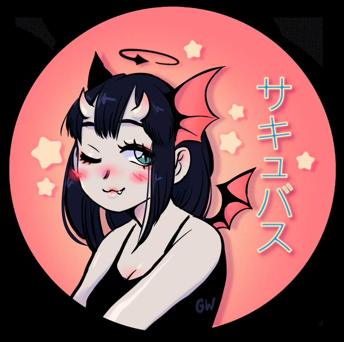 Succubus Sticker