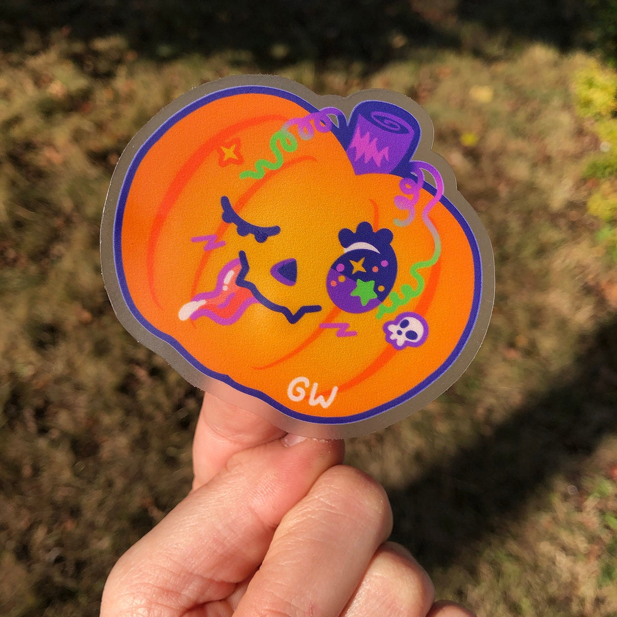 Pumpky Logo Sticker