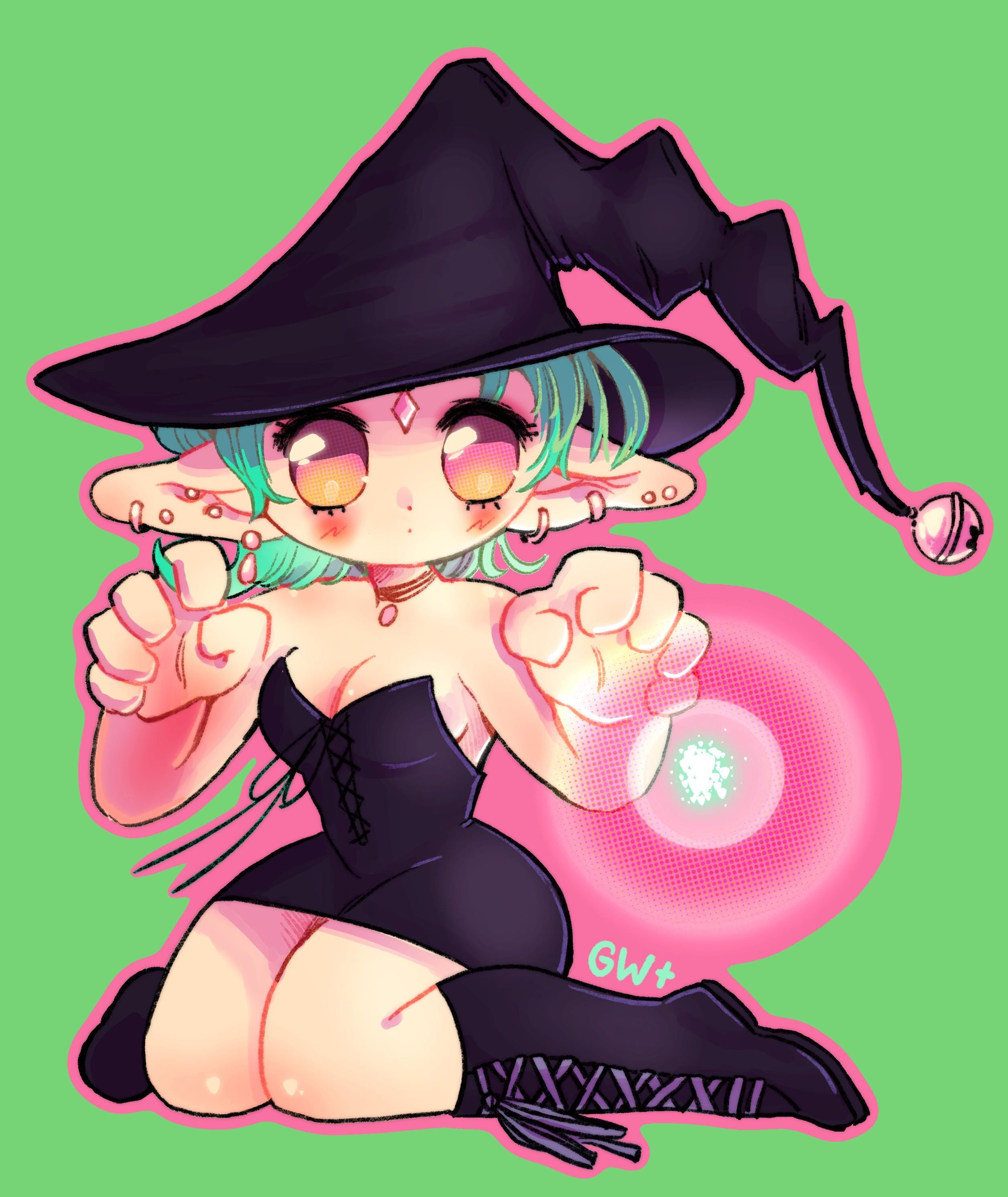 Witch Sticker