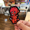 Glitter Vinyl Lil' Hellraiser Sticker