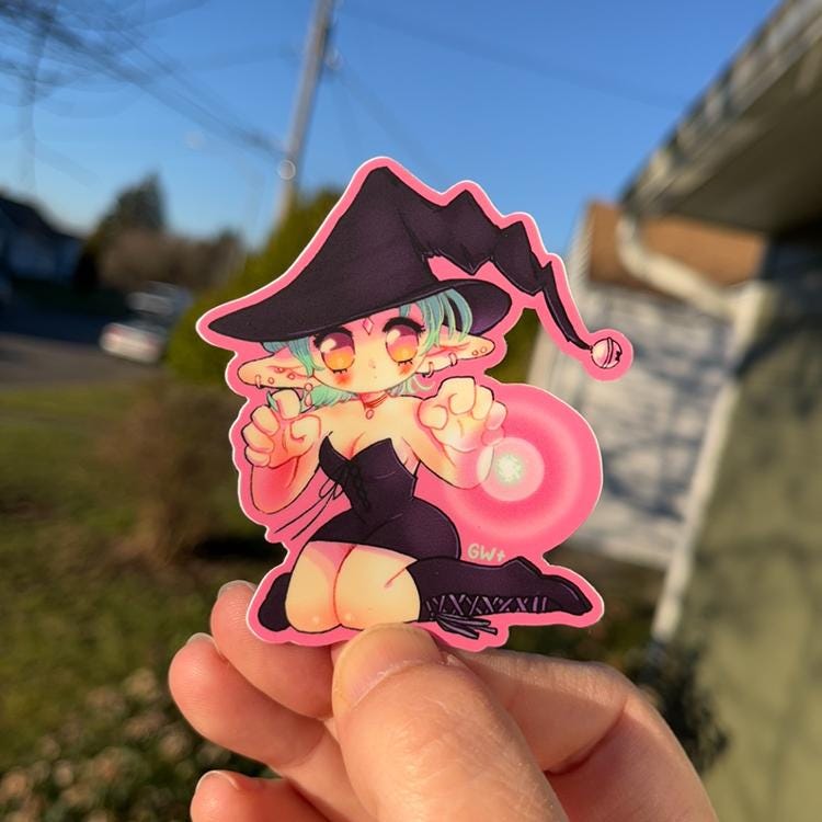 Witch Sticker