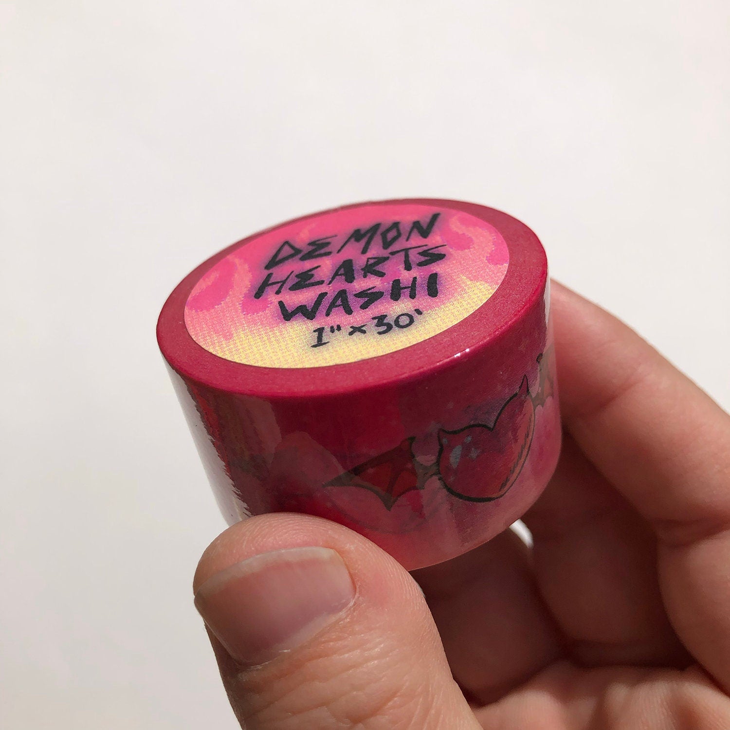 Demon Hearts Washi Tape