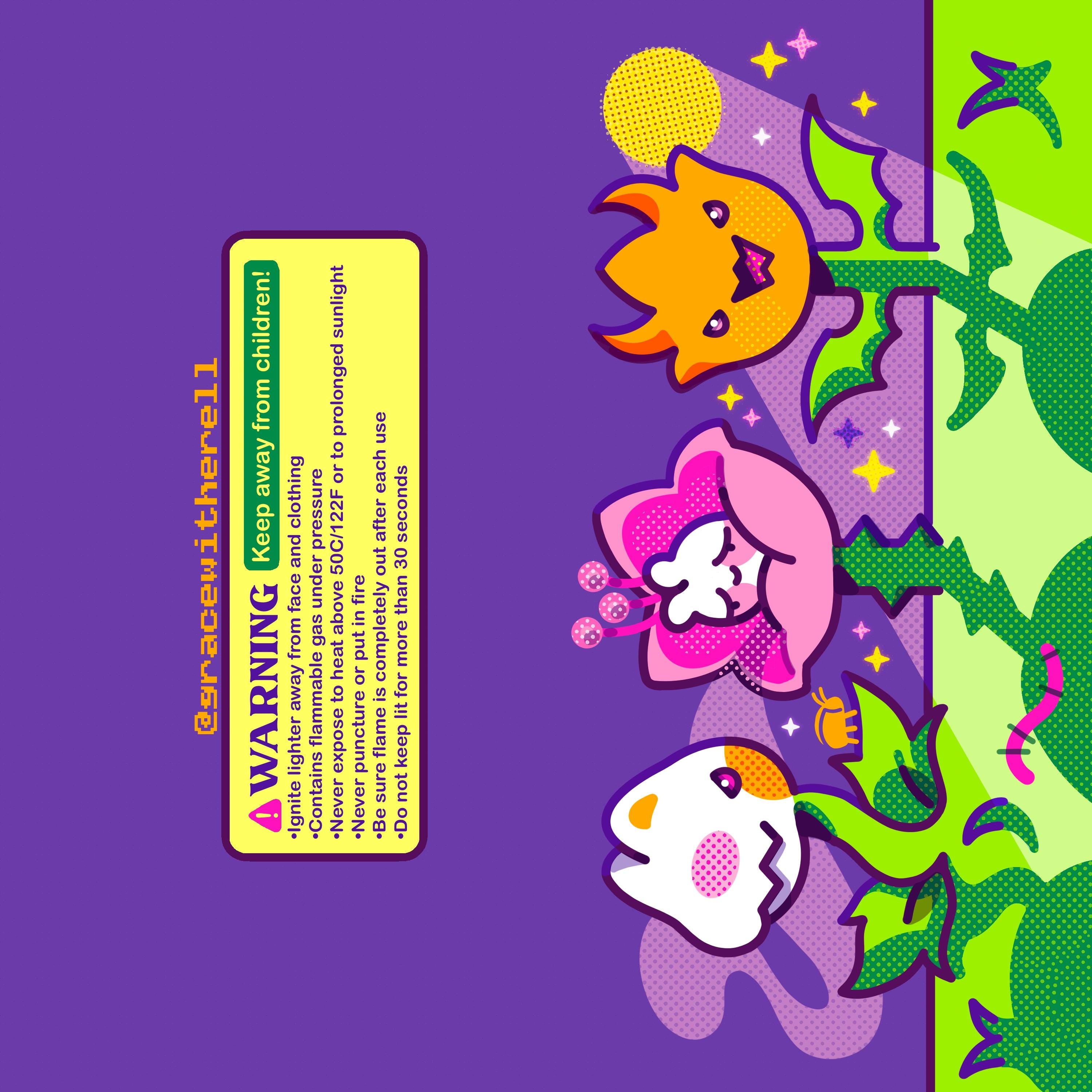 Flower Power Lighter