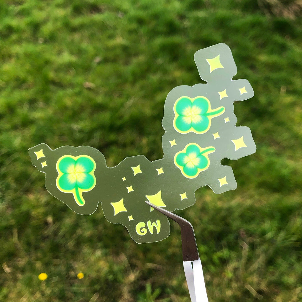 Clear Clover Decora Sticker