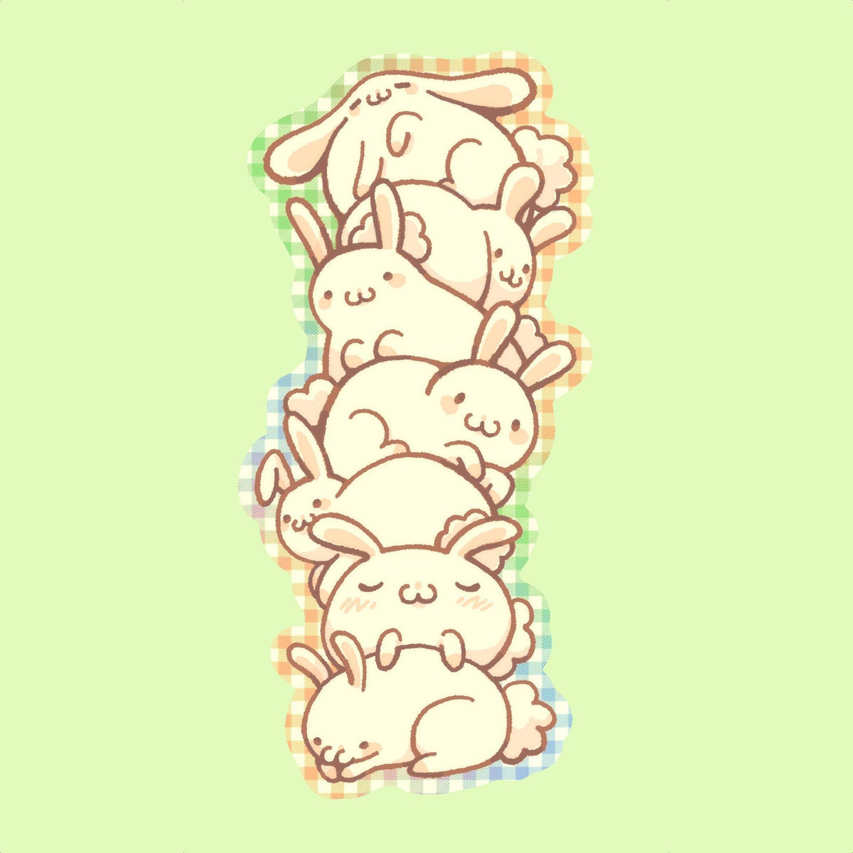 Bun Stack Sticker