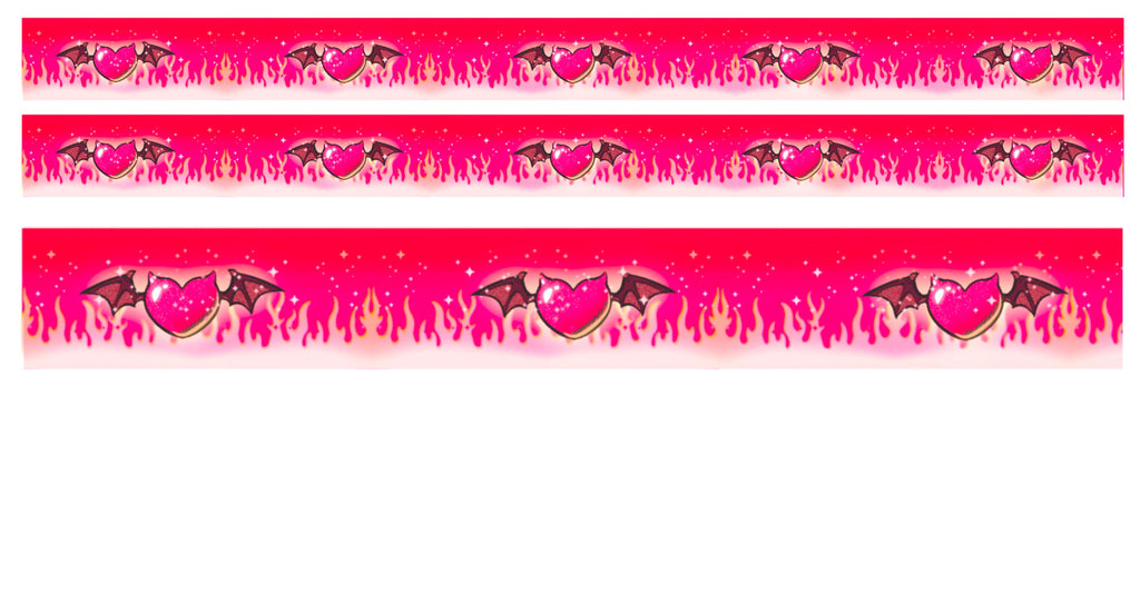 Demon Hearts Washi Tape