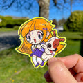 On the Case Sticker