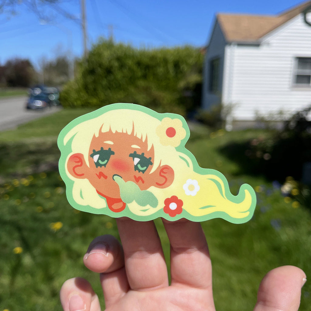 Summer Flower Sticker Sheet