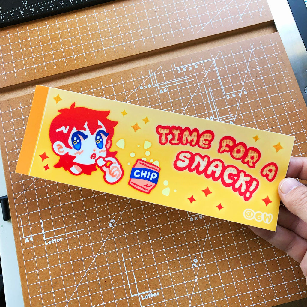 Snack Break Bumper Sticker