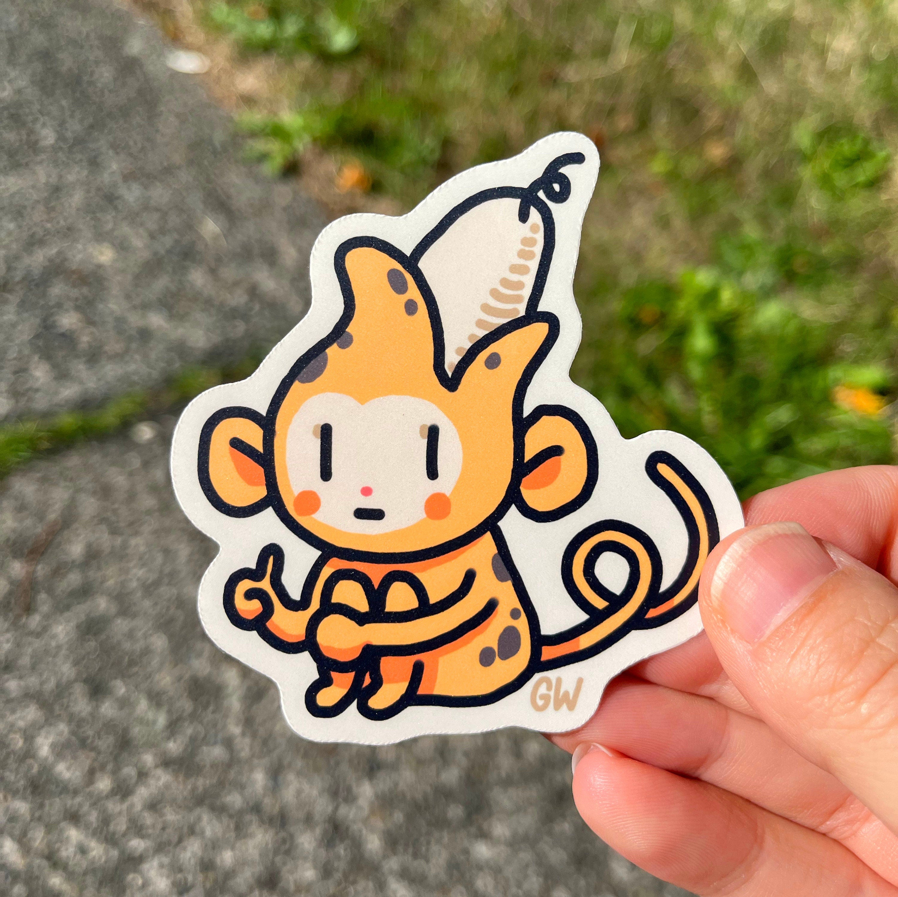 Ukiki Sticker