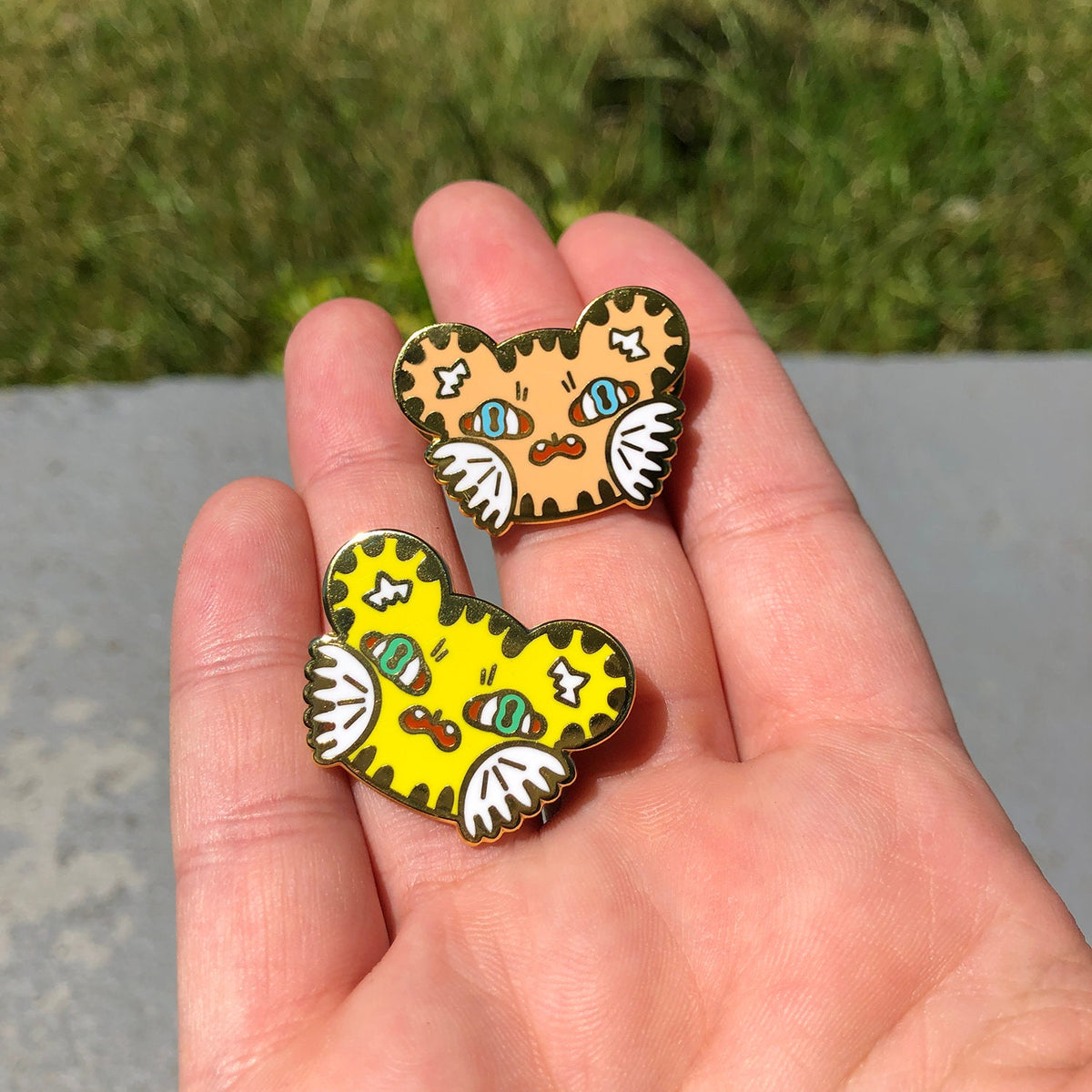 Tiger Enamel Pin