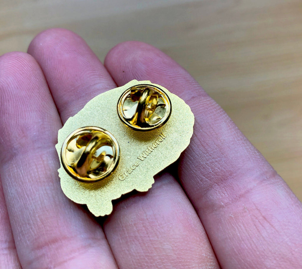 Calico Cat Enamel Pin