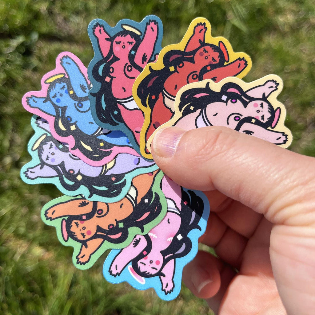 Cherub Flake Sticker Pack
