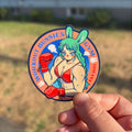Workout Bunnies Gym Sticker