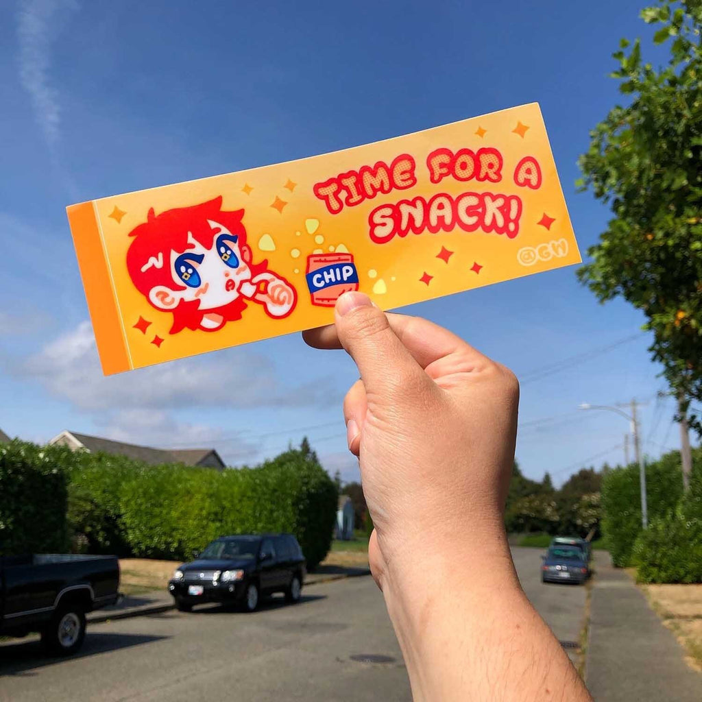 Snack Break Bumper Sticker