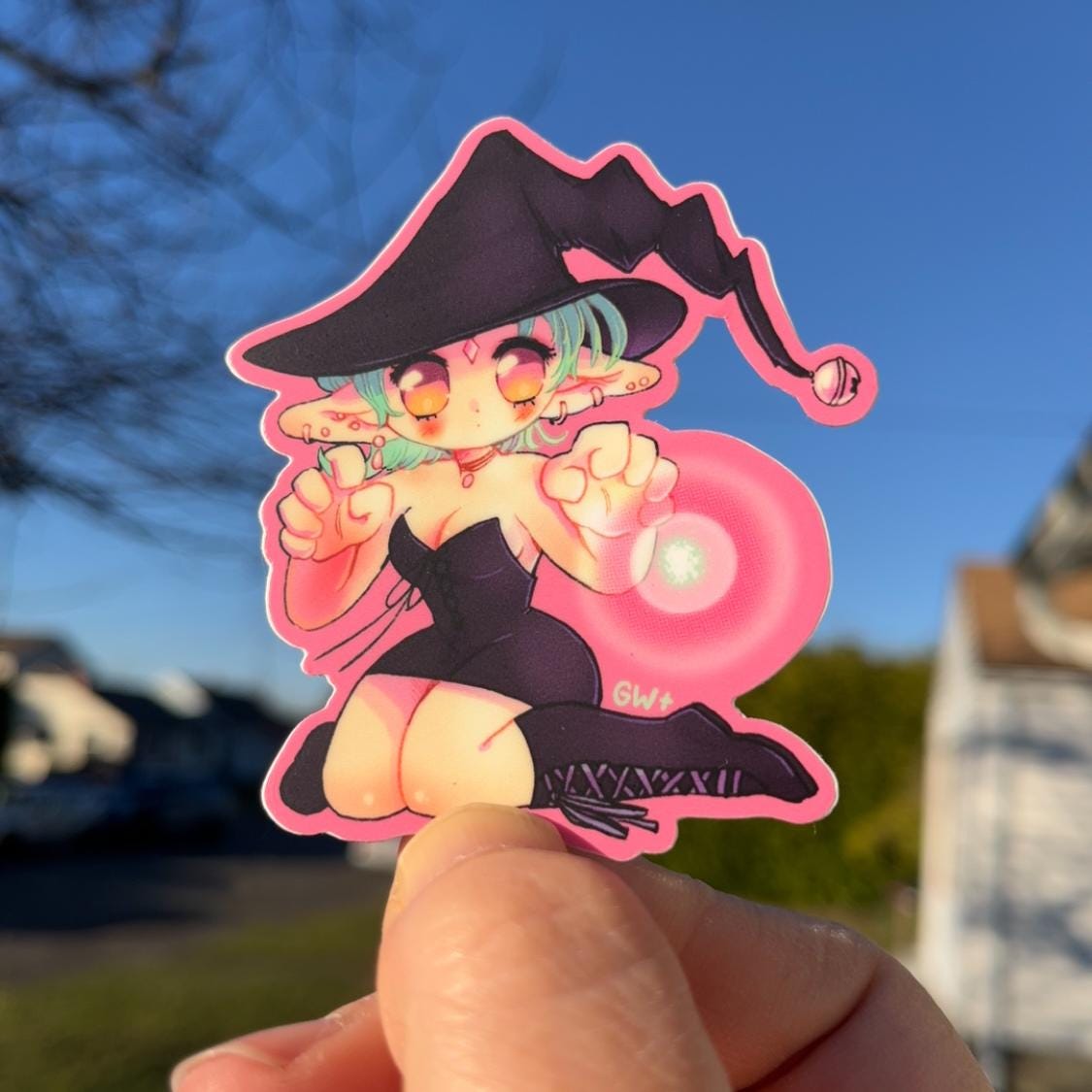 Witch Sticker