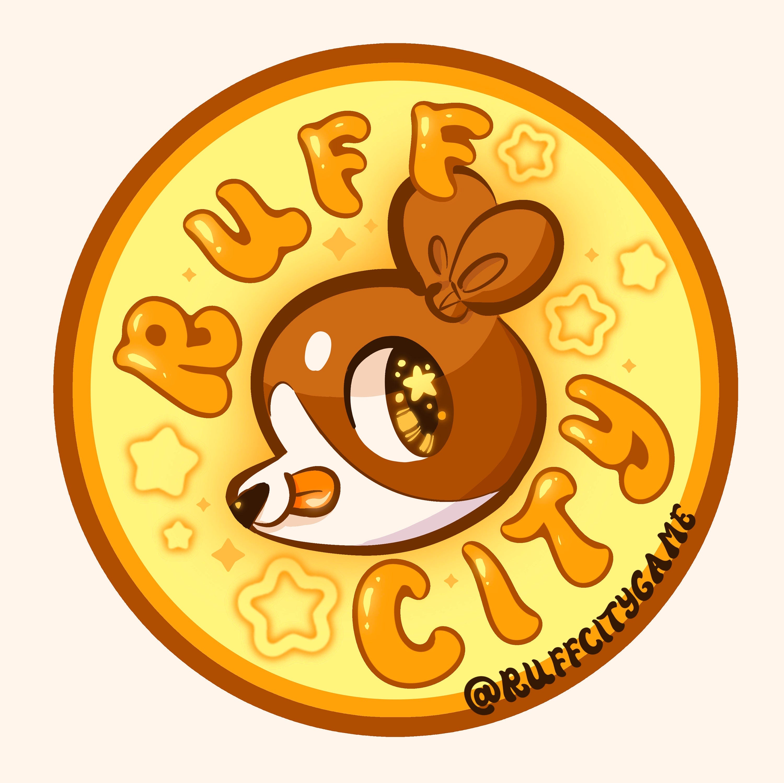 Ruff City Vinyl Sticker