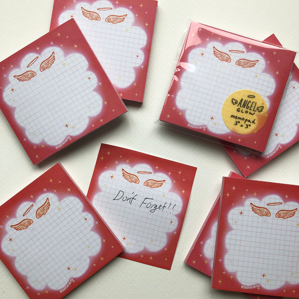 Angel Glow Sticky Notes