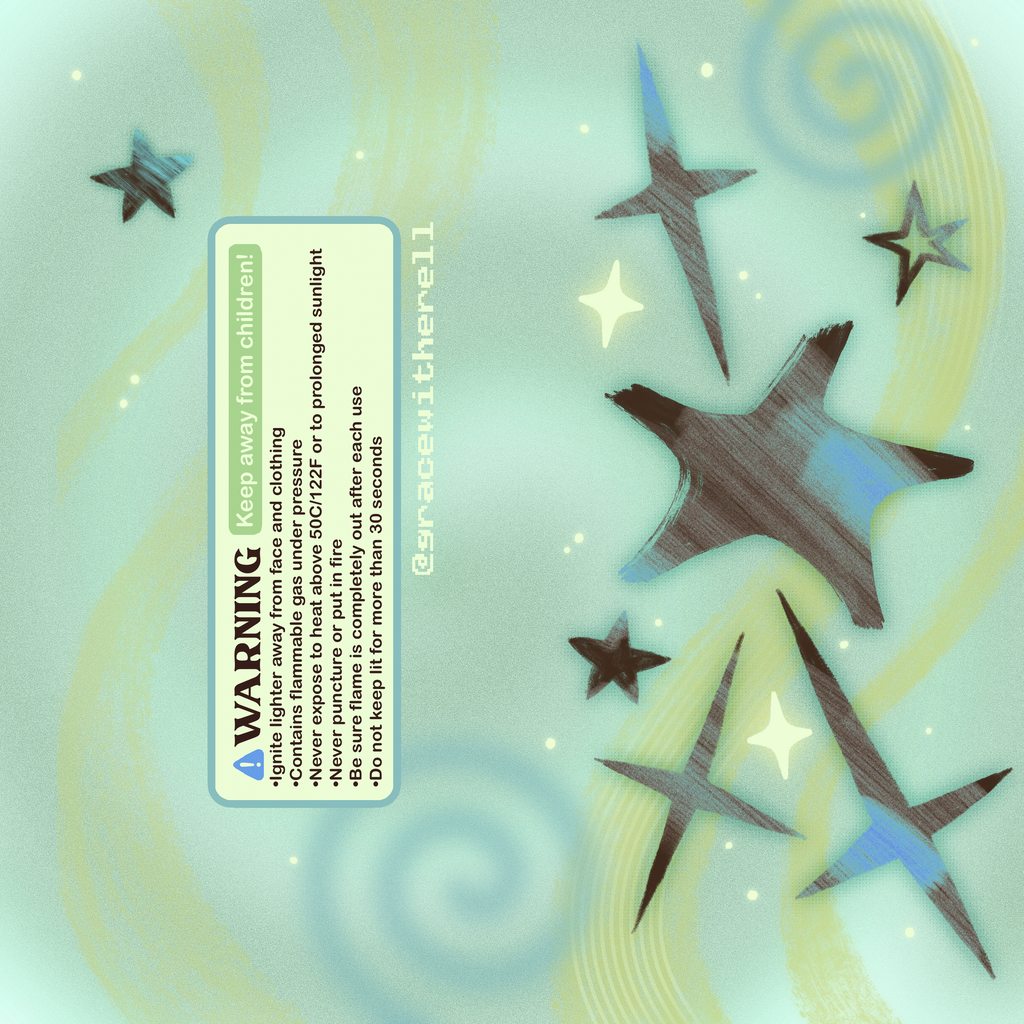 Cosmic Swirl Lighter