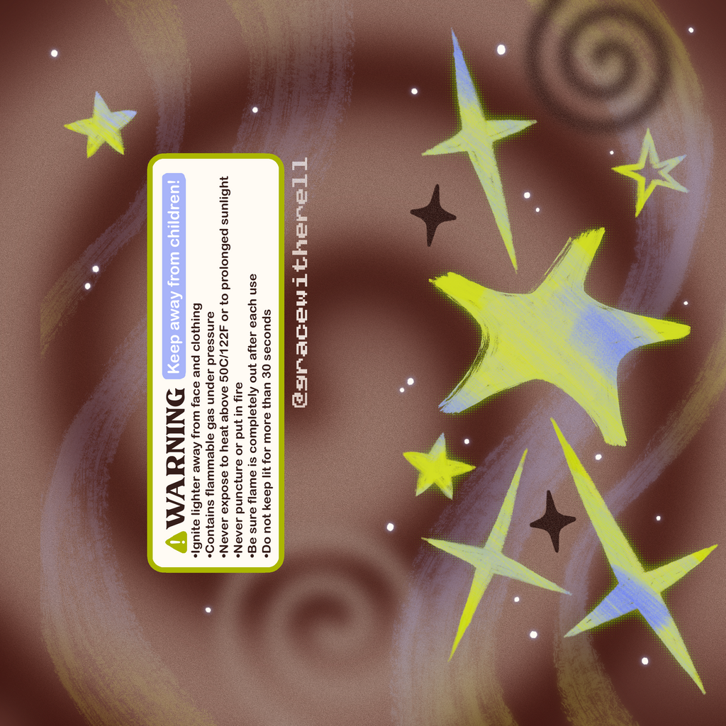 Cosmic Swirl Lighter