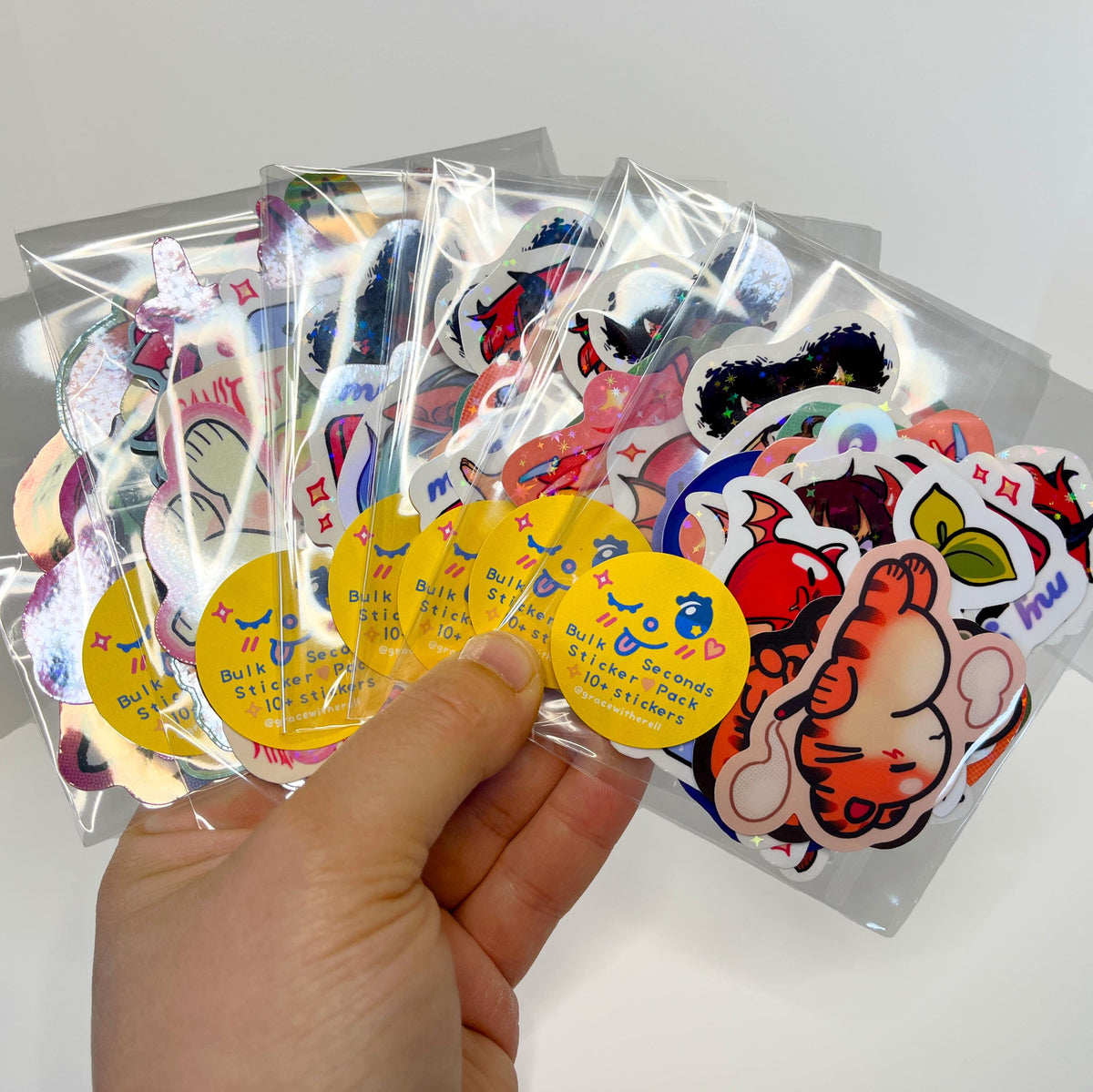 Bulk Seconds Sticker Pack
