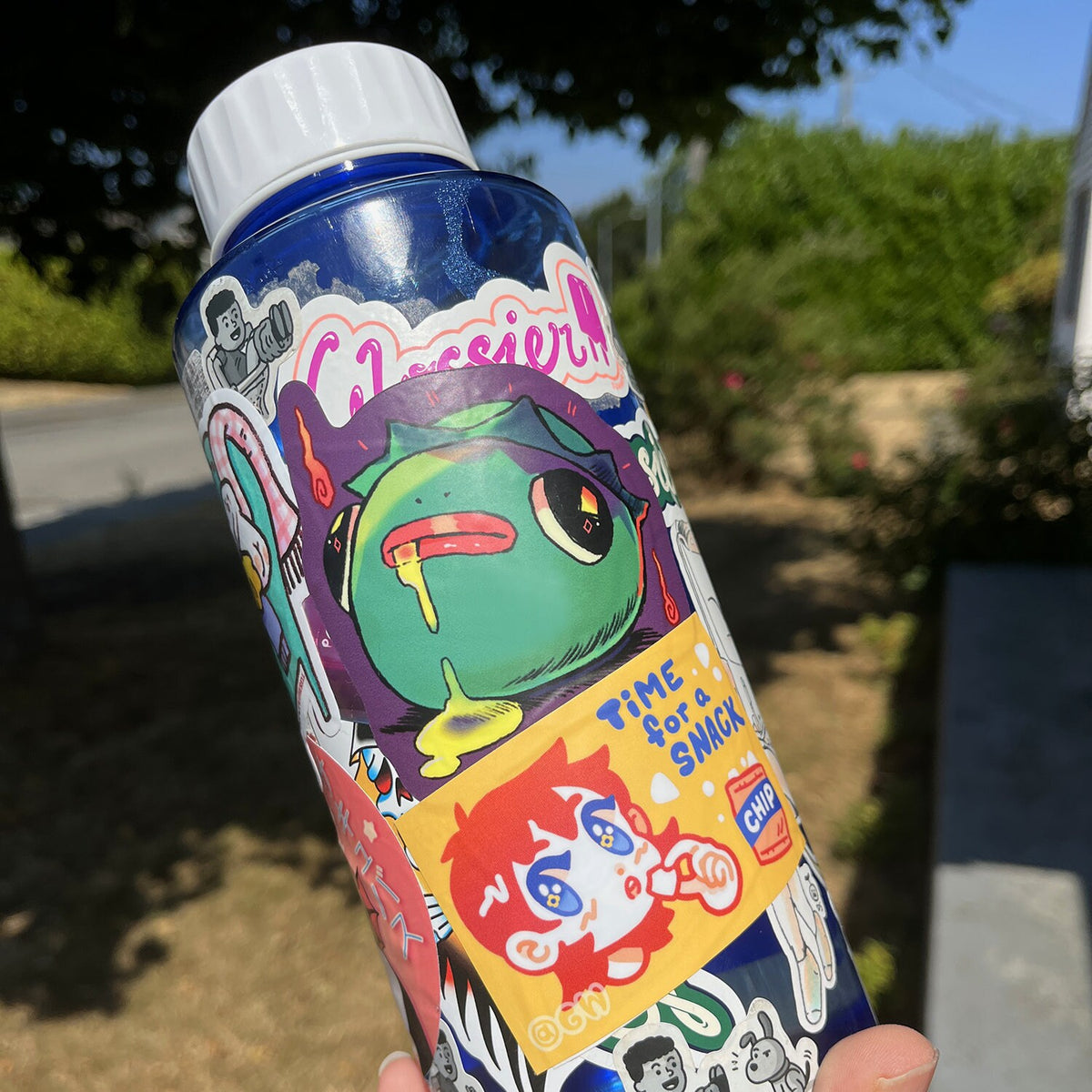Vinyl Snack Break Sticker