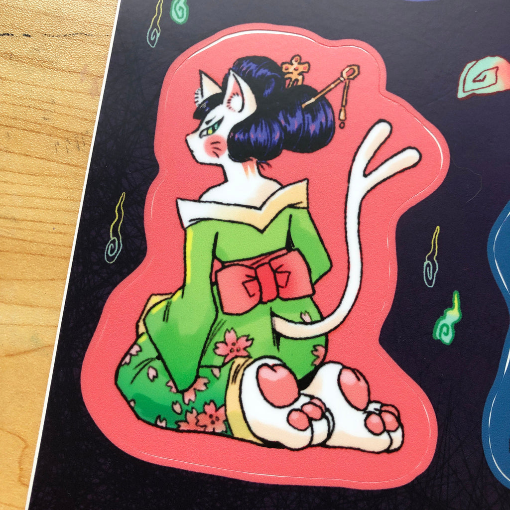 Large Yokai Sticker Sheet