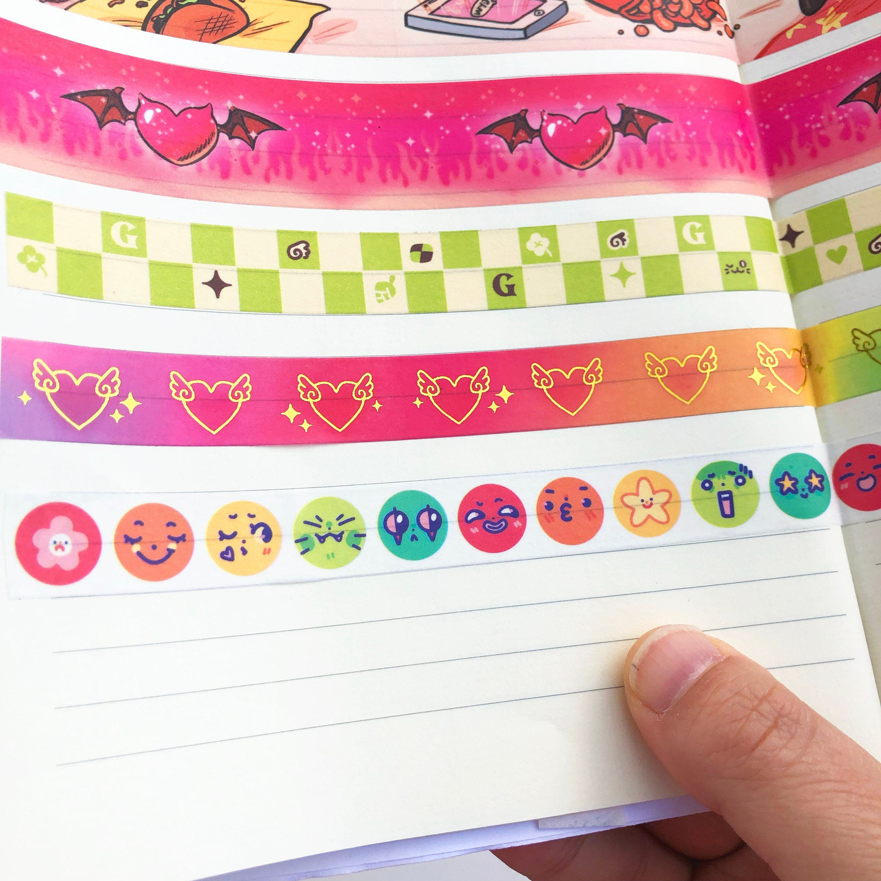 Faces Washi Tape