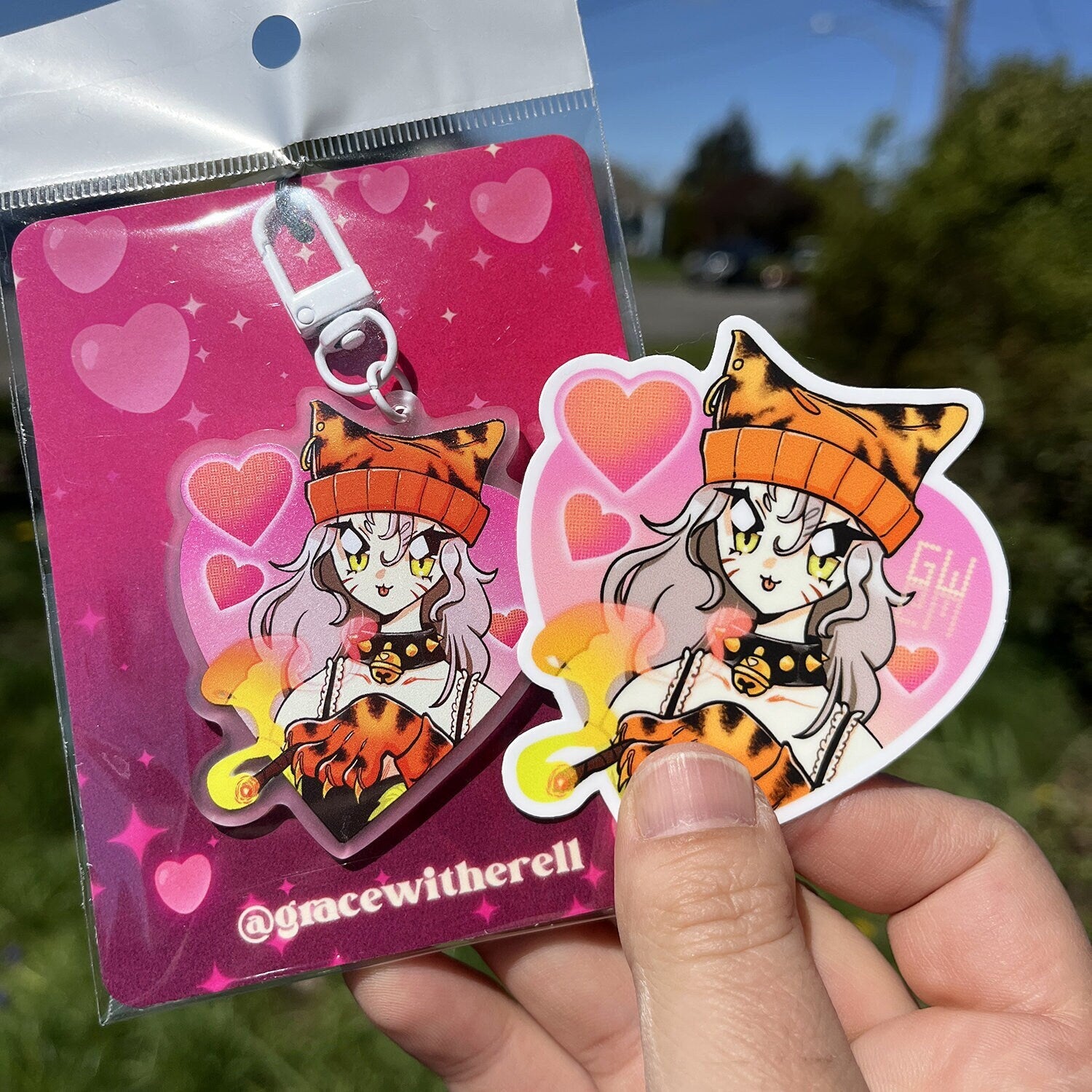 TORA Keychain + Sticker Bundle