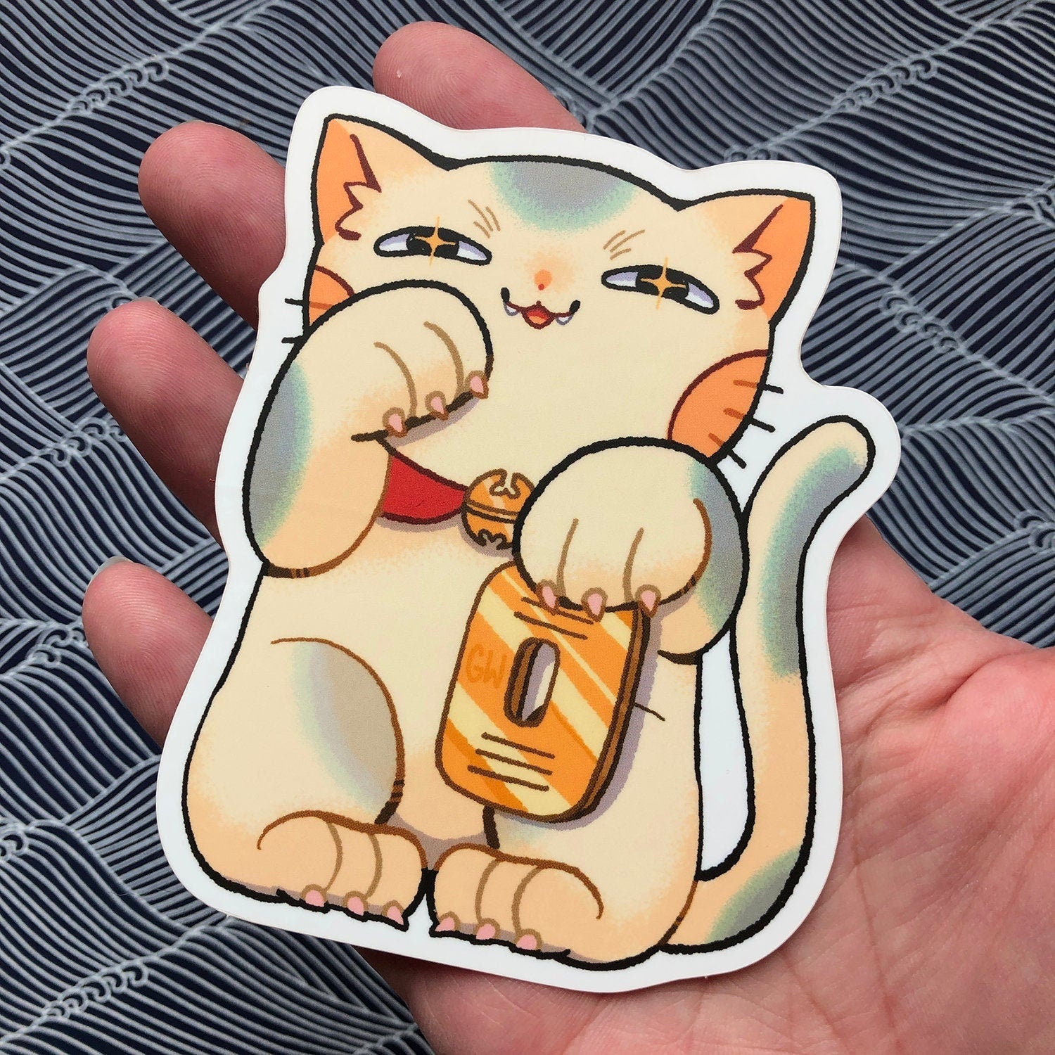 Lucky Cat Sticker