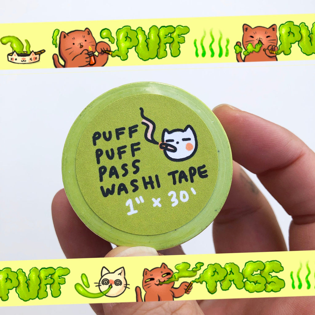 Puff Puff Pass Washi Tape 2.0